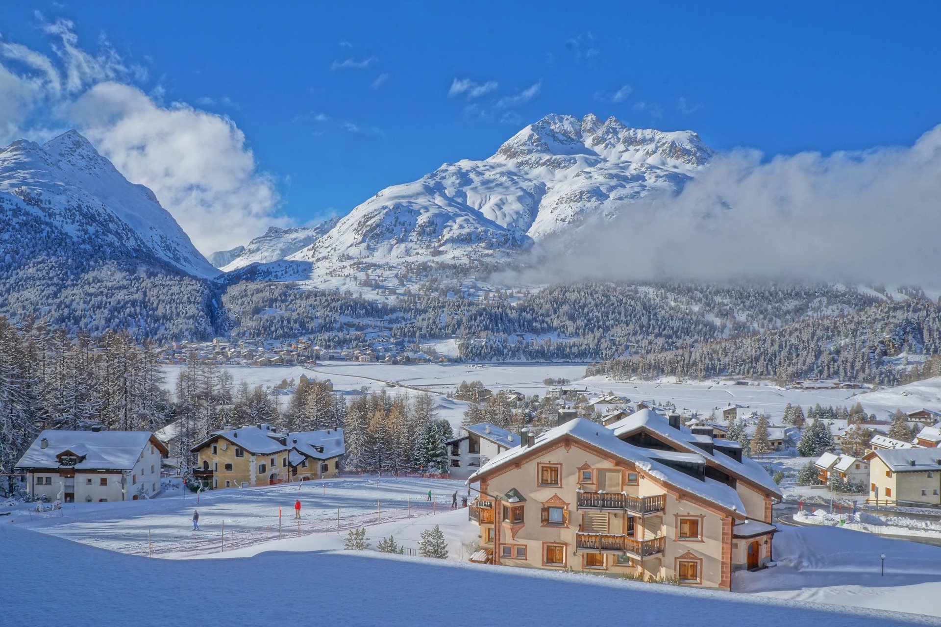 As melhores estações de esqui na Suiça