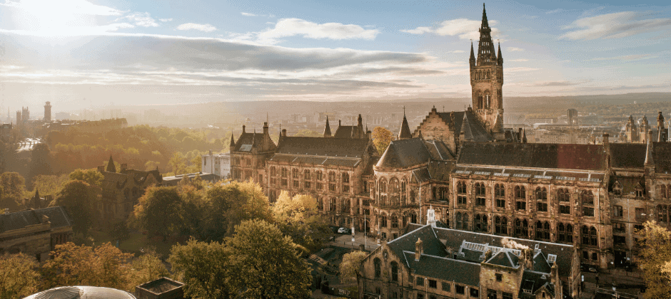 Cenário de Outlander Glasgow
