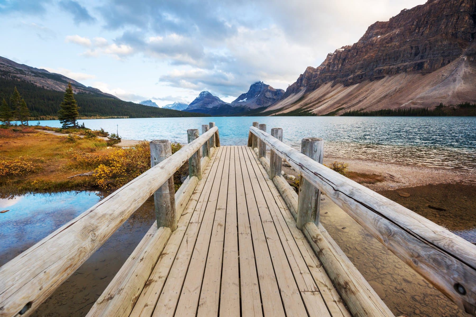 Lago no Canadá